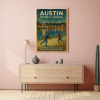 Austin River of Lights Poster