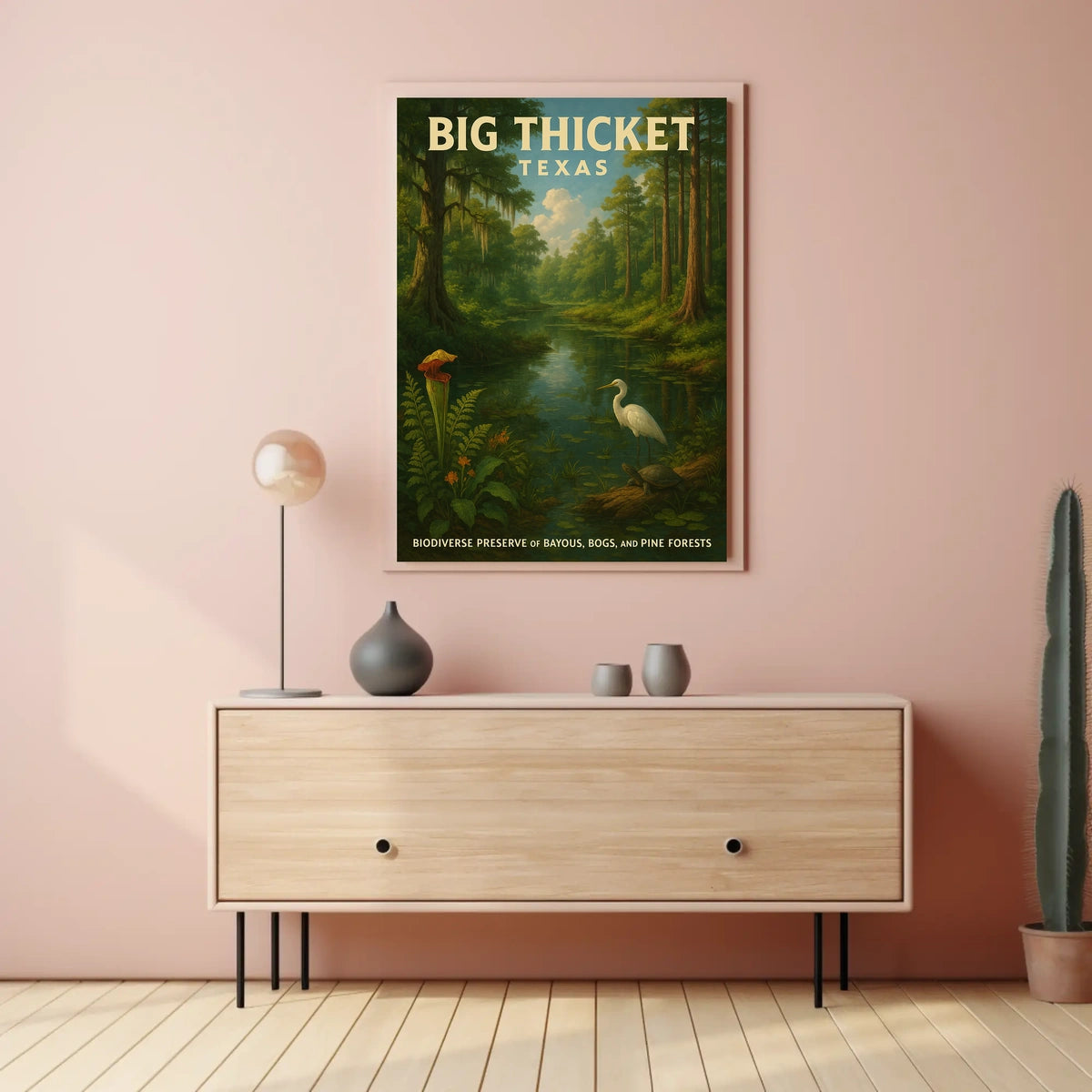 Big Thicket Texas Poster