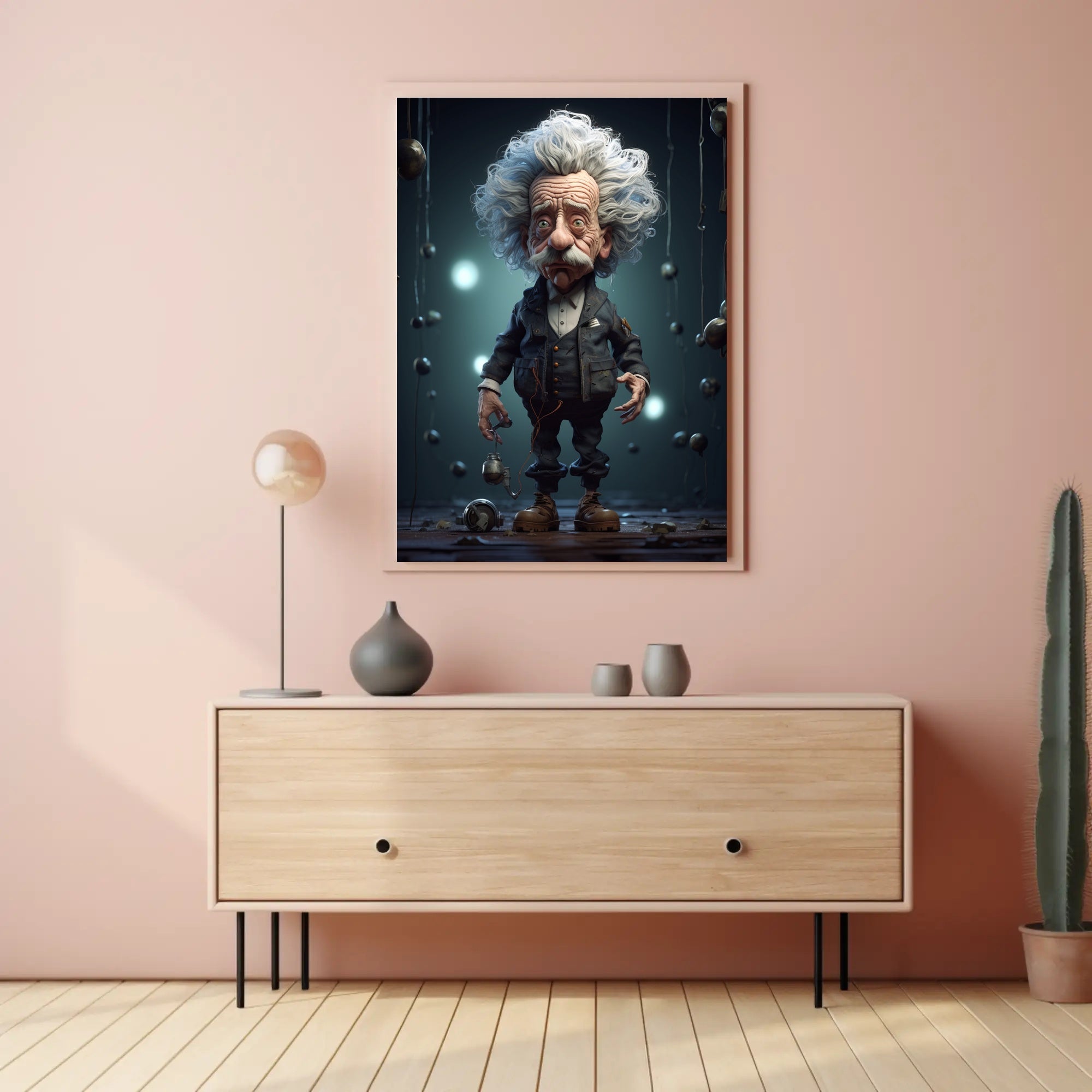 Whimsical Genius Poster PosterGoat