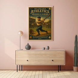 Philadelphia Athletics Origins Of An Poster