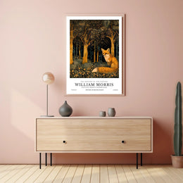 William Morris Exhibition Poster: Arts and Crafts Movement