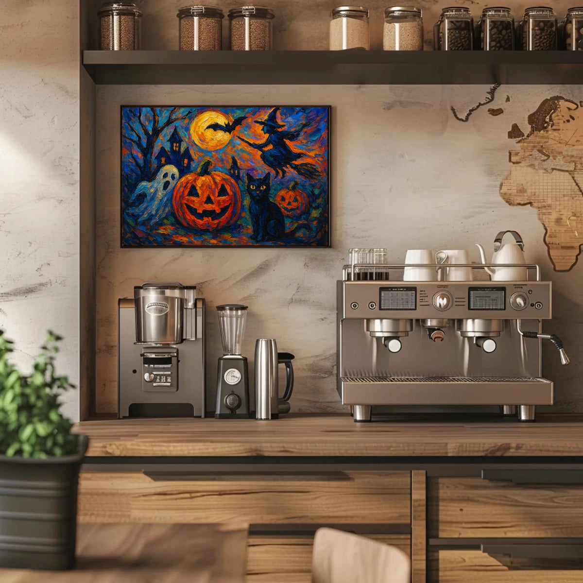 Halloween Night Fantasy Poster