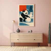 Panda Wonderland Poster