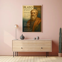 Plato  Philosopher of Ideals Poster
