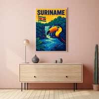 Suriname A Tropical Paradise Poster