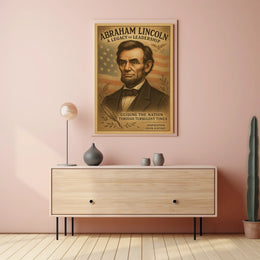 Abraham Lincoln A Legacy of Leadership Poster