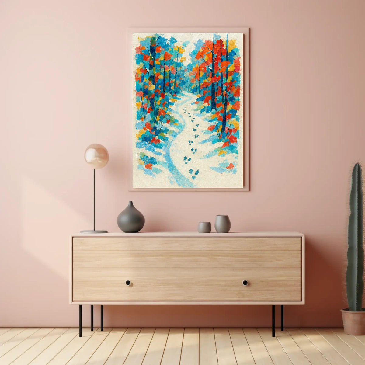 Autumn Pathway Poster