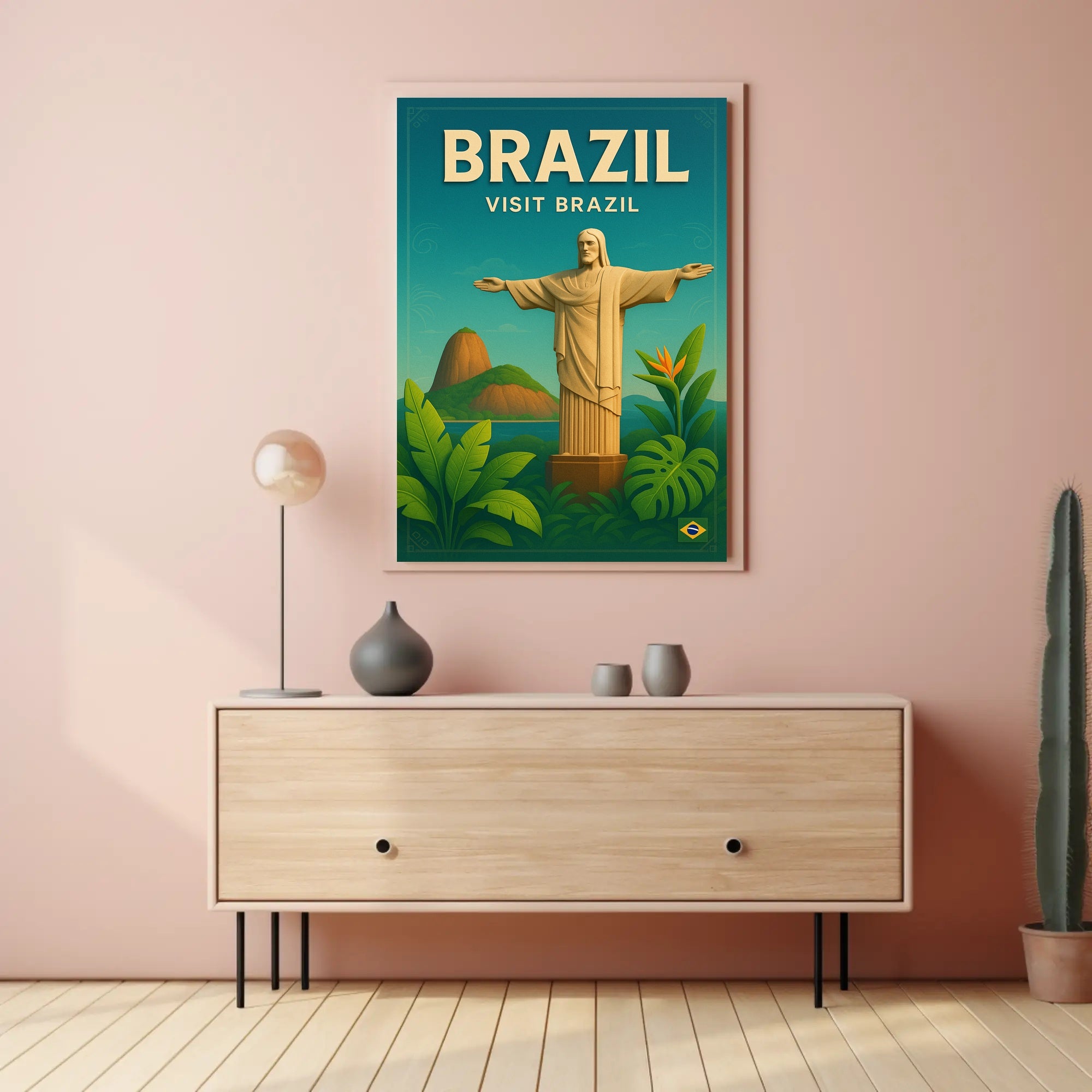 Discover Brazil Poster PosterGoat