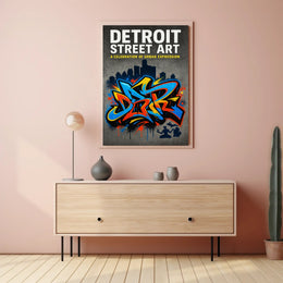 Detroit Street Art Celebration Poster PosterGoat