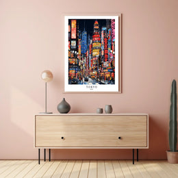 Tokyo Nightlife Poster