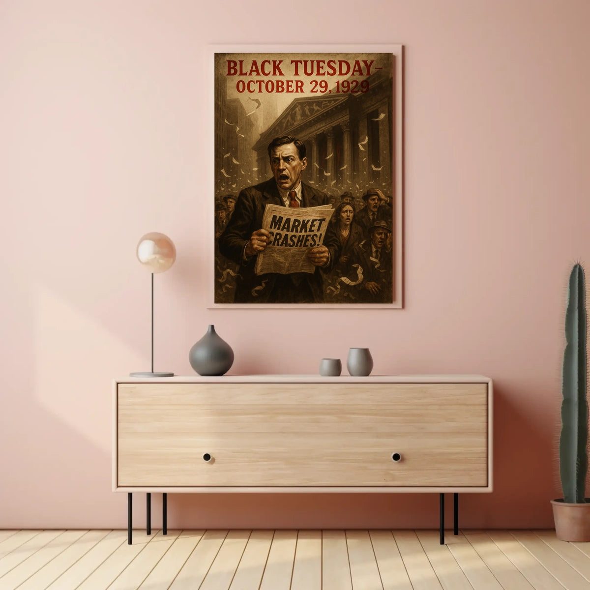 Black Tuesday October 29, 1929 Poster