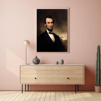Abraham Lincoln Emancipation Proclamation Illustrated Poster PosterGoat