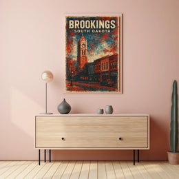 Brookings, South Dakota Poster