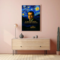 Richard Nixon 37th President of the United States Presidential Masterpiece Series Poster