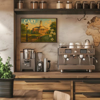 Welcome to Cary Travel Poster Wall Art
