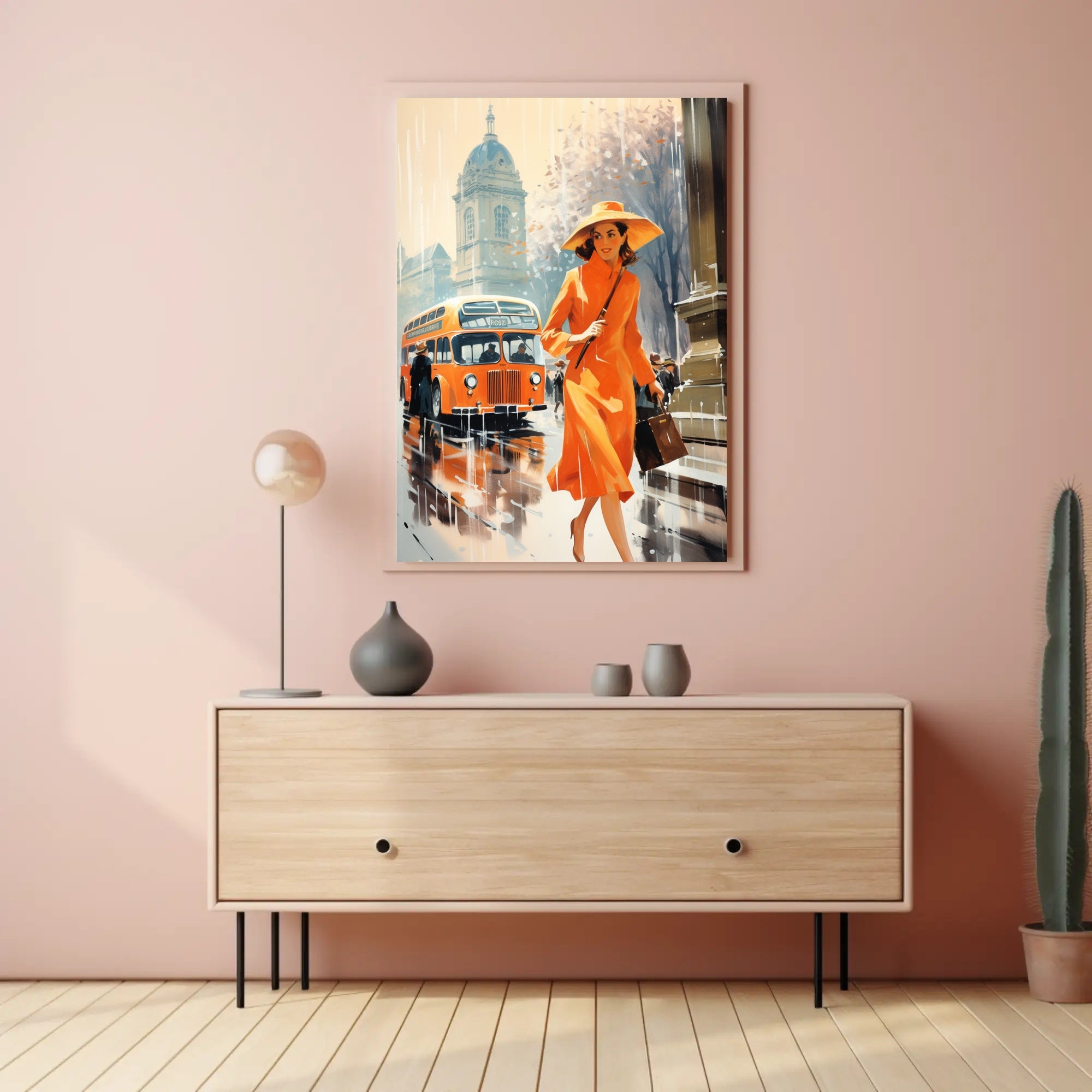 Autumn In The City Poster PosterGoat