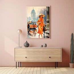 Autumn In The City Poster PosterGoat