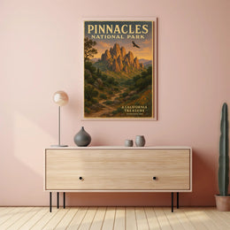 Pinnacles National Park Wall Art Print