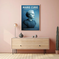 Marie Curie Pioneer of Radioactivity Poster PosterGoat