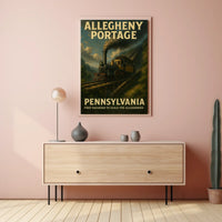Allegheny Portage Railroad Poster