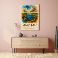 Amistad Reservoir Texas Poster
