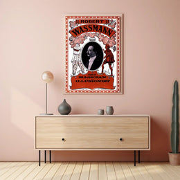 Vintage Magician and Illusionist Poster - Cultural or Heritage Poster