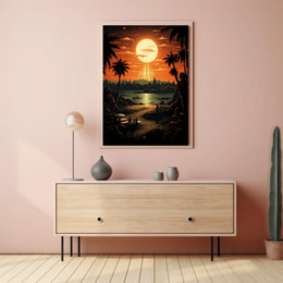 Sunset Serenity Poster