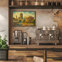 Gabon Cityscape Poster