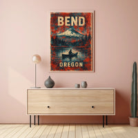 Bend, Oregon Adventure Poster