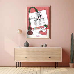 Vintage Magician Poster: Exotic Comedy Magic Show