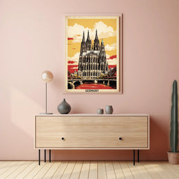 Cologne Cathedral Icon of Germany Poster