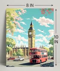 London Iconic Scene Poster