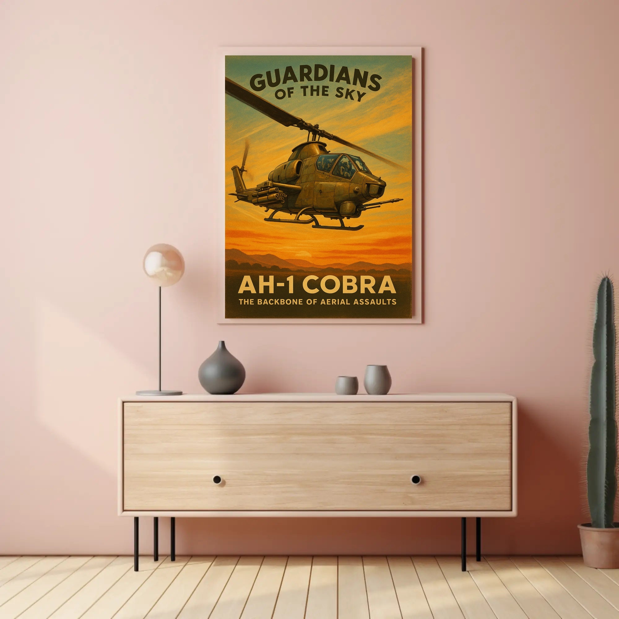Guardians of the Sky: Military Recruitment Poster