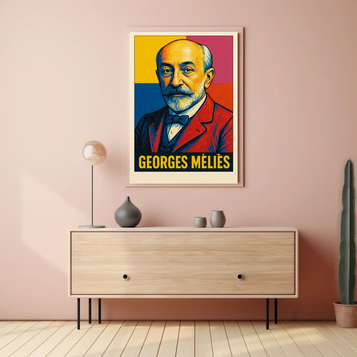 Georges Méliès Cinematic Pioneer Poster