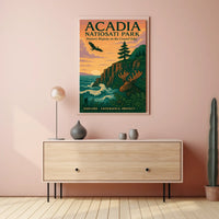Acadia National Park Poster