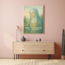 Saint Catherine Of Sweden Poster