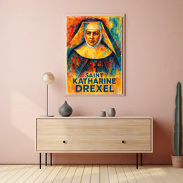 Saint Katharine Drexel Poster