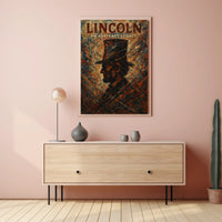 Lincoln An Abstract Legacy Poster PosterGoat