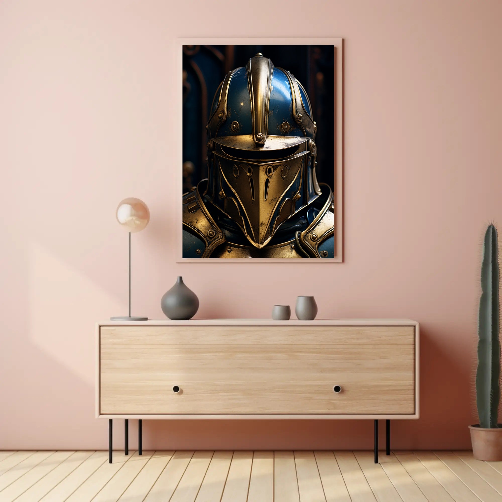 The KnightS Armor Poster PosterGoat