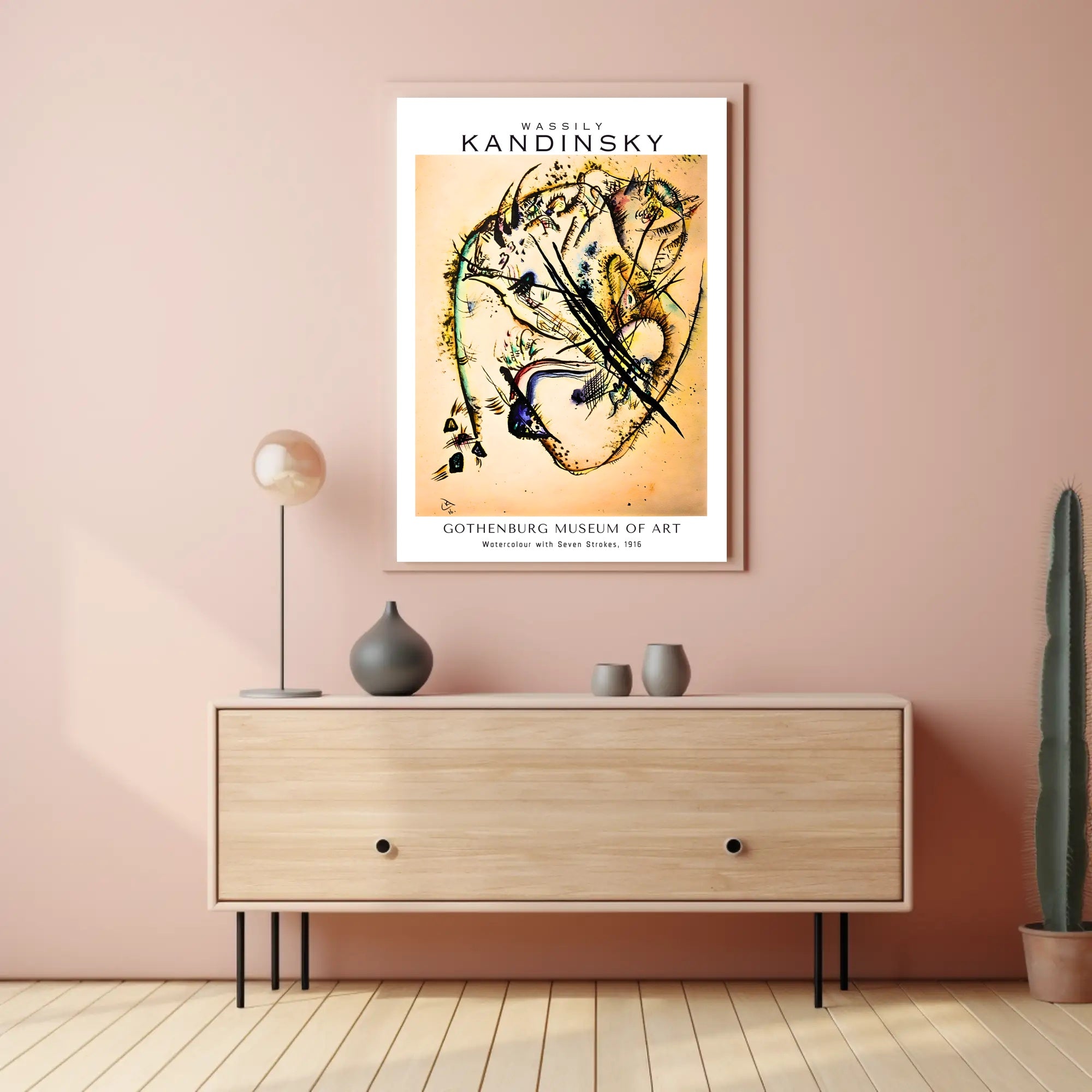 Wassily Kandinsky at the Gothenburg Museum of Art Poster