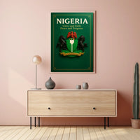Nigeria Unity and Progress Poster