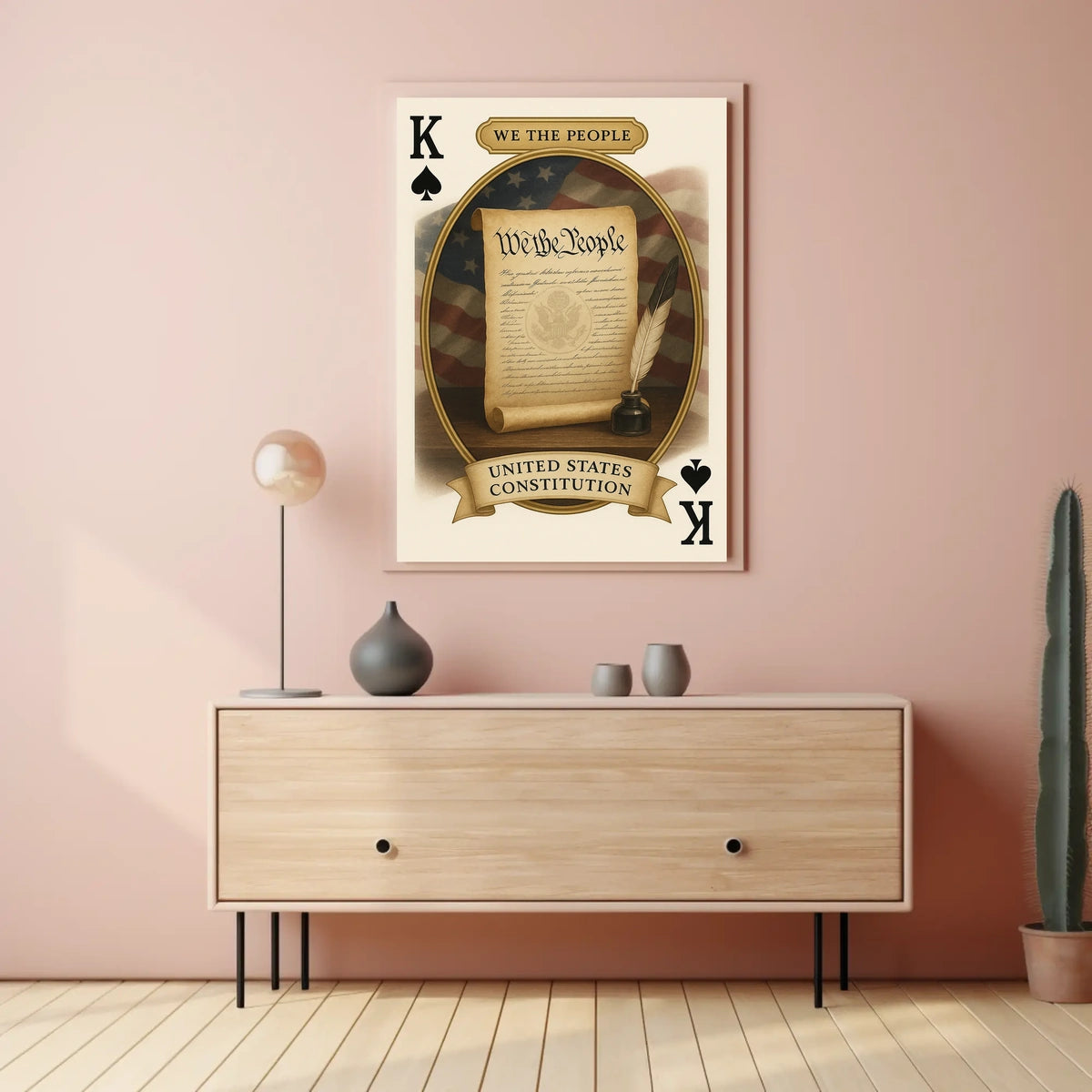 We The People Constitution Poster