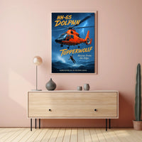 HH-65 Dolphin Rescue From the Edge Poster PosterGoat