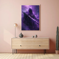 Ethereal Skeletal Knight Unveils Mystical Fantasy Realm Poster PosterGoat