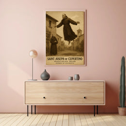 Saint Joseph Of Cupertino Poster