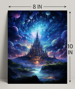 Enchanted Castle In The Cosmos Poster