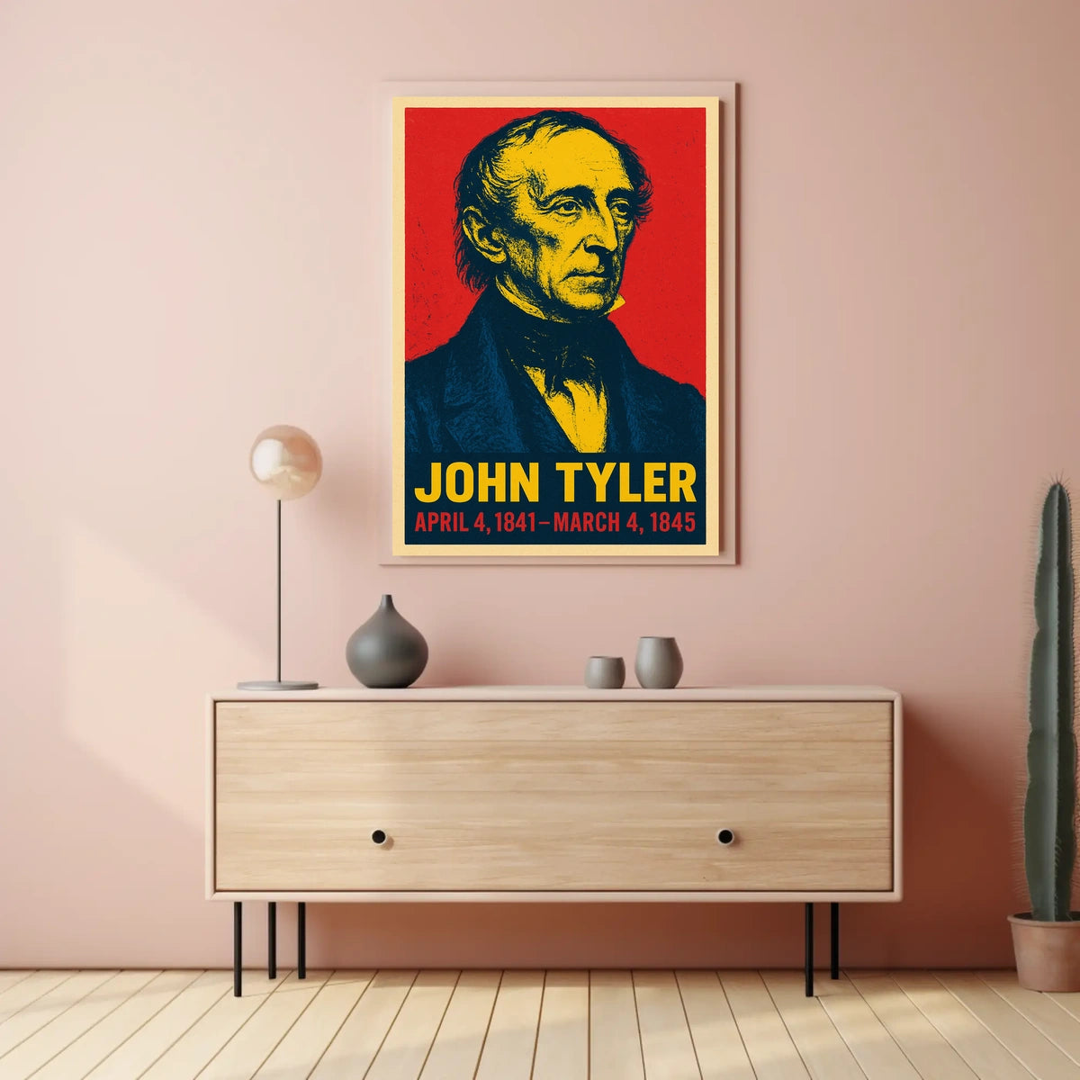 John Tyler Poster