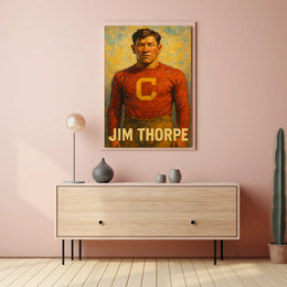 Jim Thorpe Portrait Poster