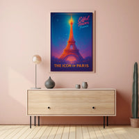 The Icon of Paris Poster