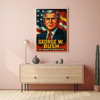 George W Bush 43Rd President Poster Wall Art Decor